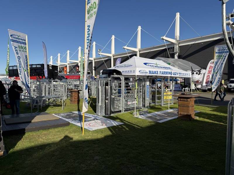 National Fieldays TechniPharm Mian Pavilion and Outside