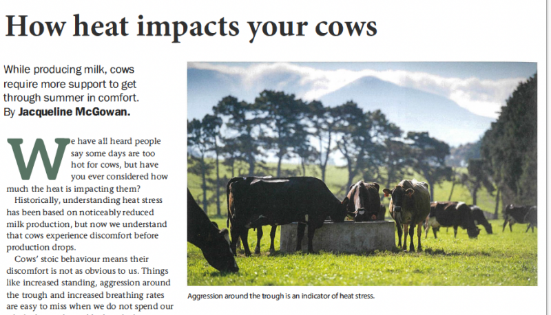 Heat Here To Stay... How To Manage Heat Stress