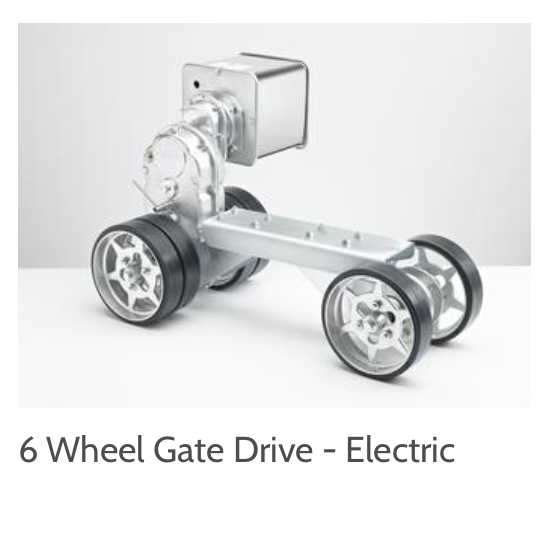 6 Wheel Gate Drive - Electric