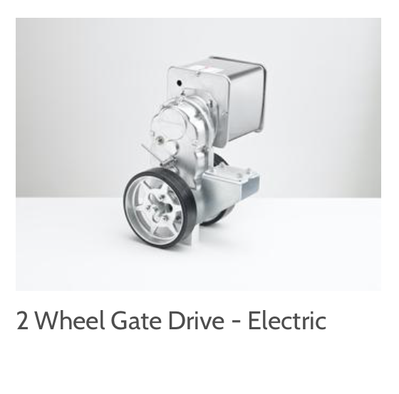 2 Wheel Gate Drive - Electric