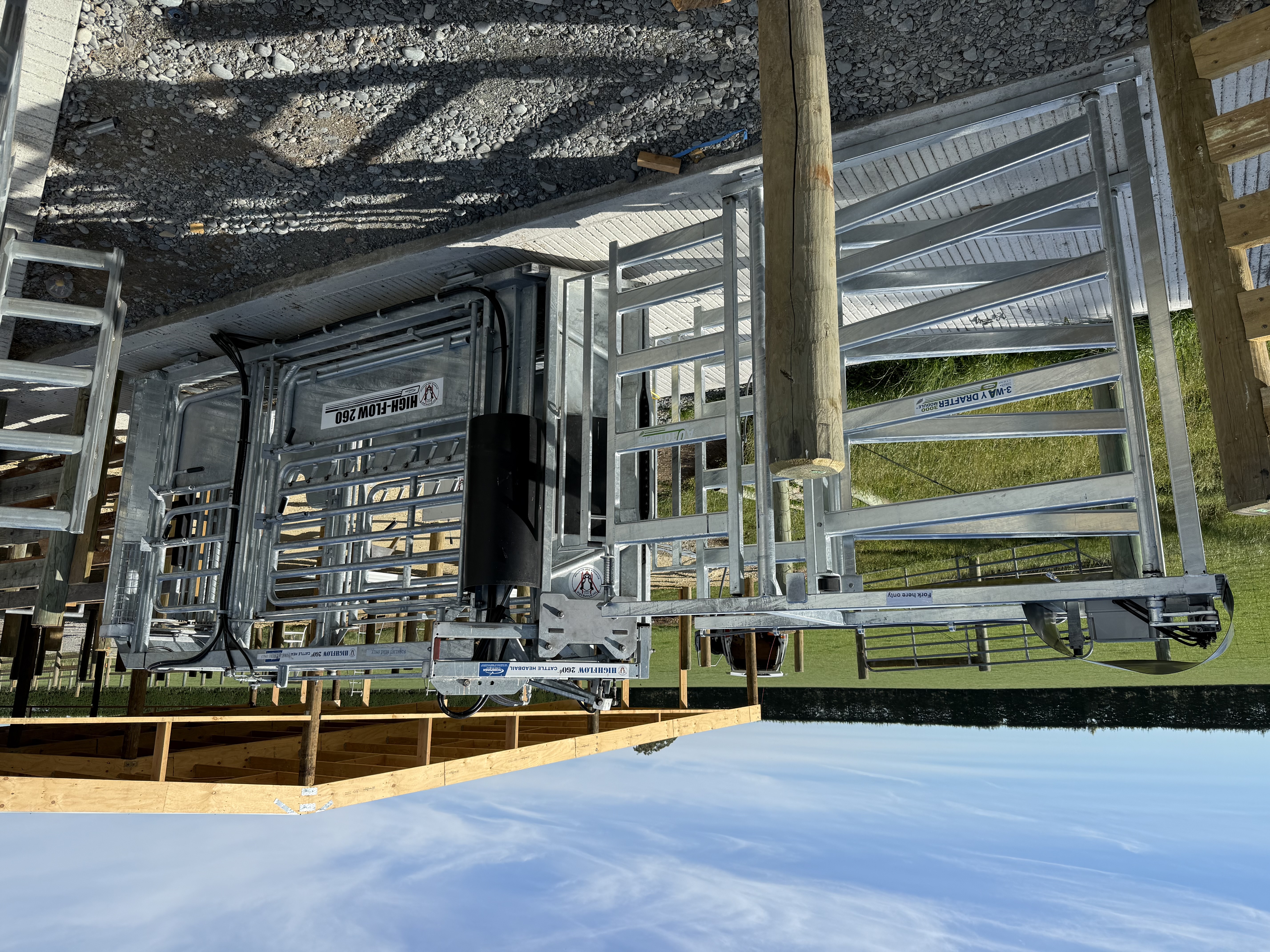 Highflow 260 and 3 way Autodrafter in place